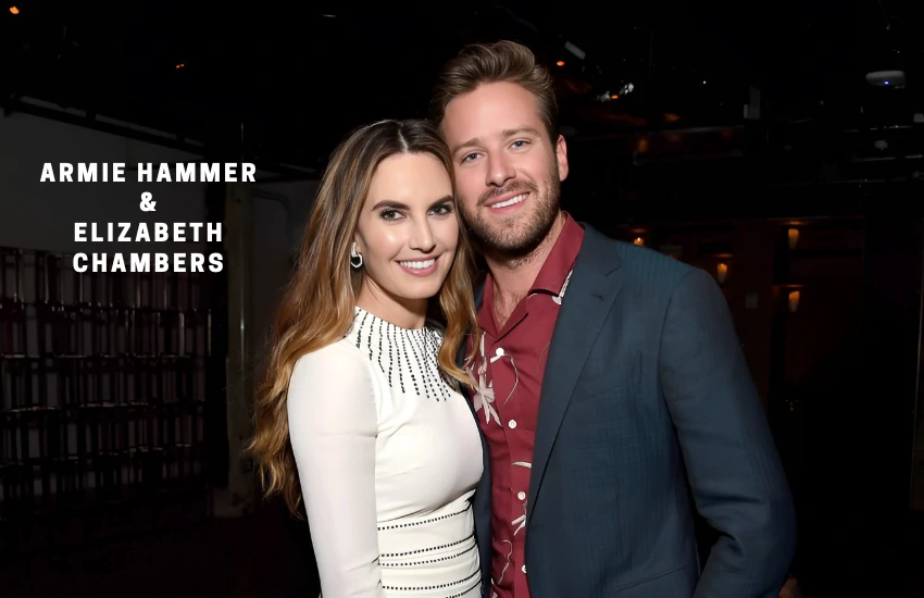 Armie Hammer and Elizabeth Chambers