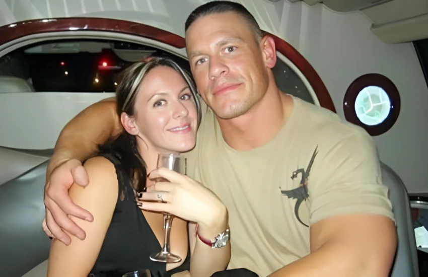 Elizabeth Huberdeau And John Cena