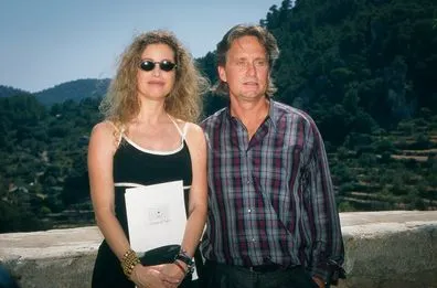 Michael Douglas and Diandra Luker